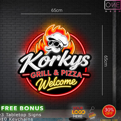 smoke wheels  | LED Neon Sign
