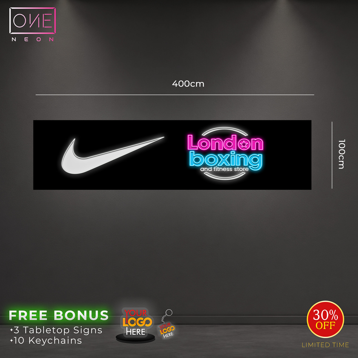 LONDON BOXING | LED Neon Sign