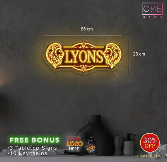 LYONS | LED Neon Sign