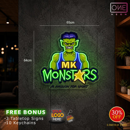 MK MONSTARS | LED Neon Sign