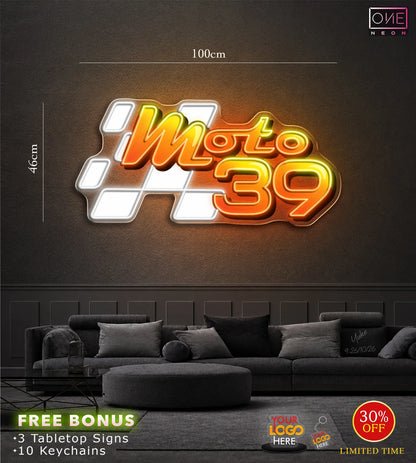 MOTO 39  | LED Neon Sign