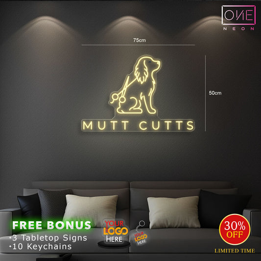 MUTT CUTTS | LED Neon Sign