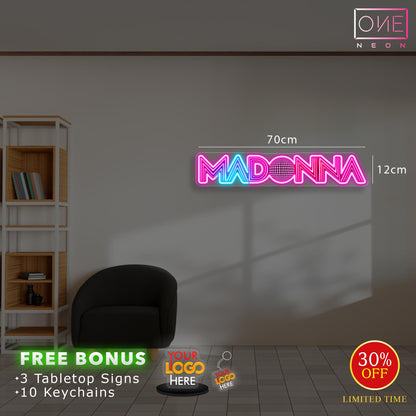 MADONNA | LED Neon Sign