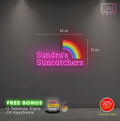 SANDRA'S SUNCATCHERS | LED Neon Sign