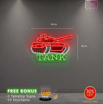 Tank | Led Neon Sign