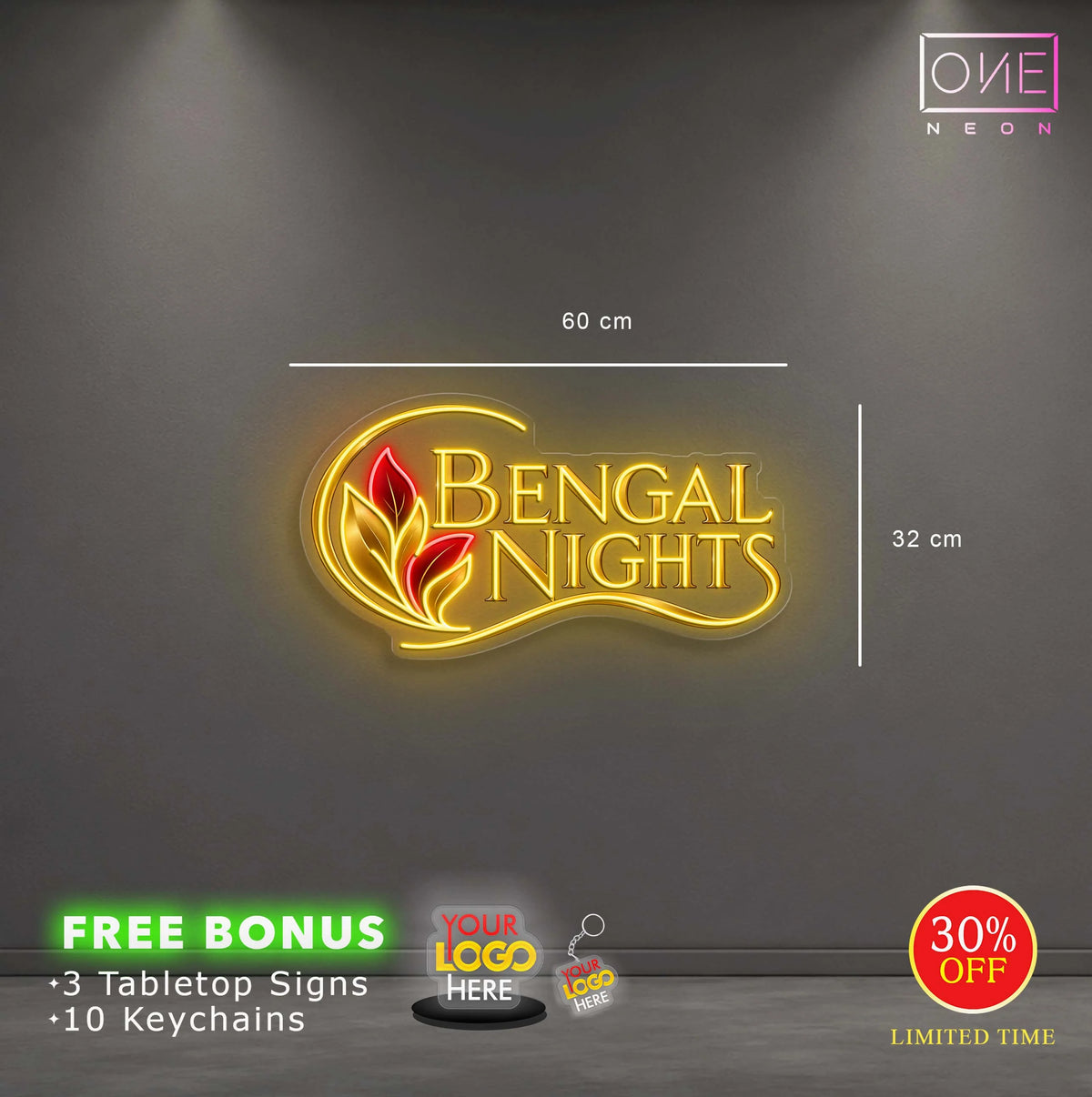 BENGAL NIGHTS | LED Neon Sign