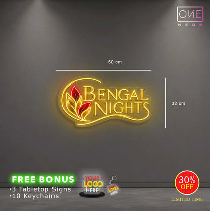 BENGAL NIGHTS | LED Neon Sign