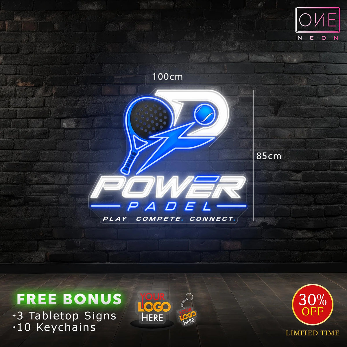 Power Padel | LED Neon Sign