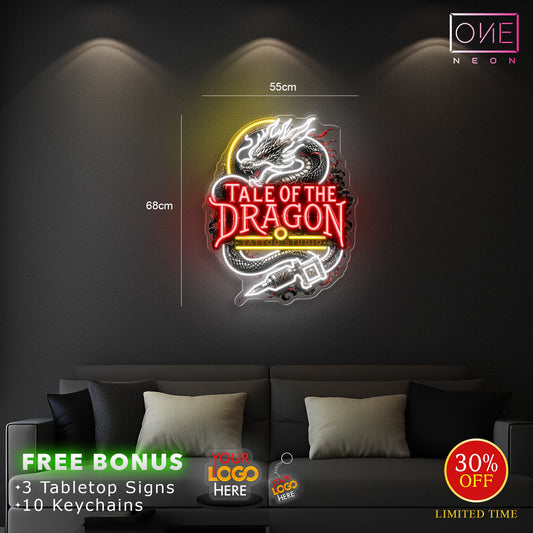 TALE OF THE DRAGON TATTOO STUDIO | LED Neon Sign (Copy)