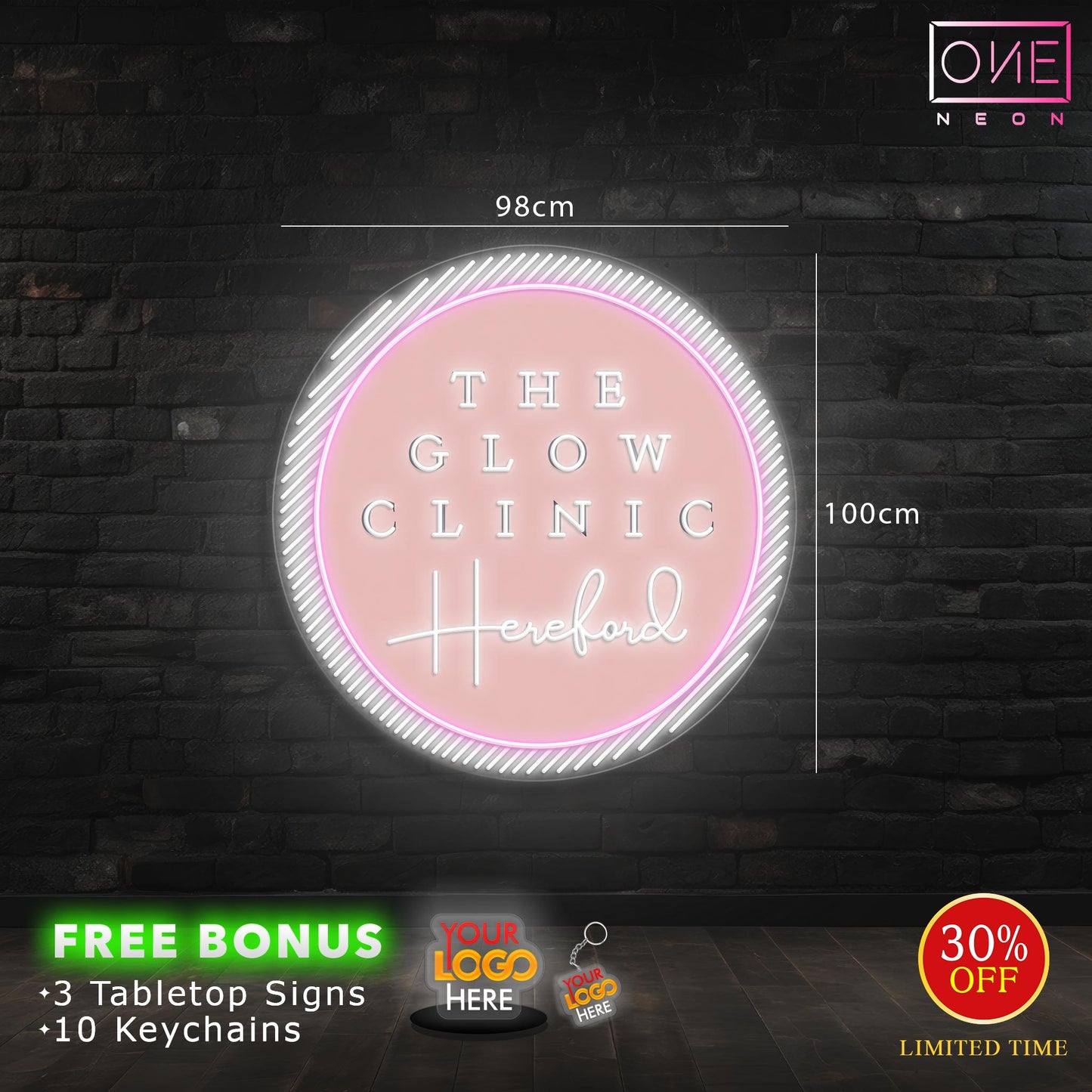 The Glow Clinic | LED Neon Sign