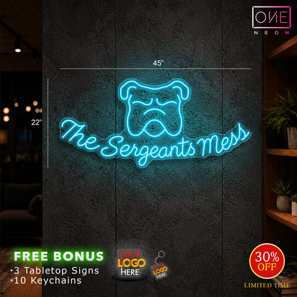 The Sergeants Mess | LED Neon Sign