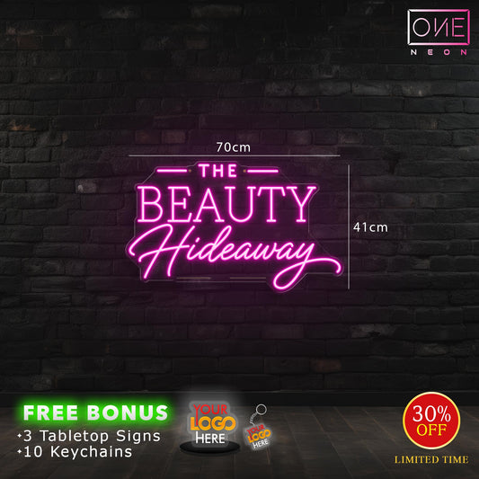 THE BEAUTY HIDEAWAY | LED Neon Sign