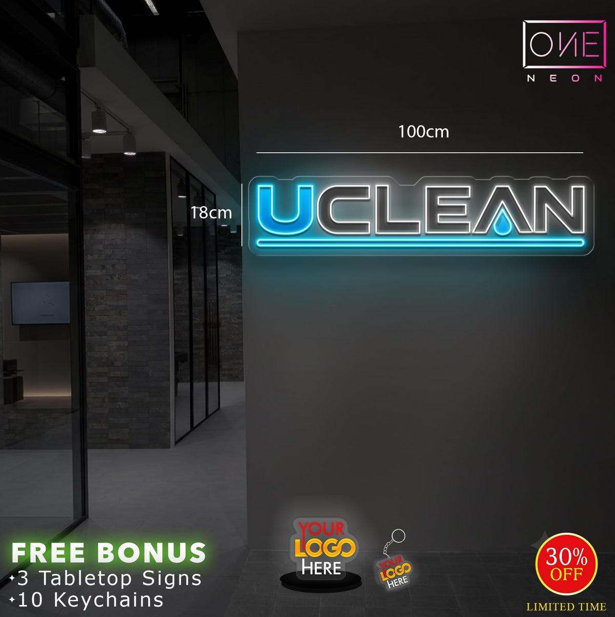 UCLEAN | LED NEON SIGN
