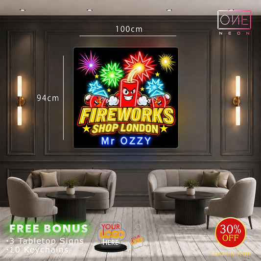 FIREWORKS| LED Neon Sign