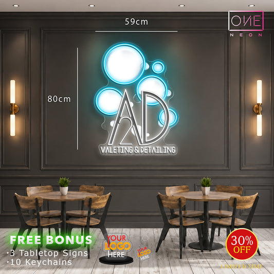 AD VALETTING AND DETEAILING | LED Neon Sign