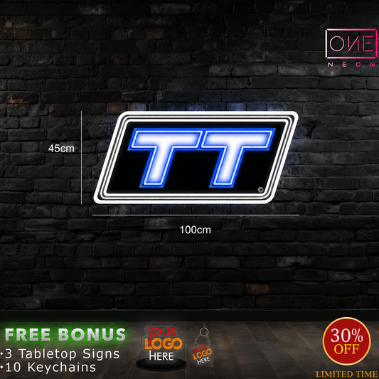 TT logo | LED Neon Sign
