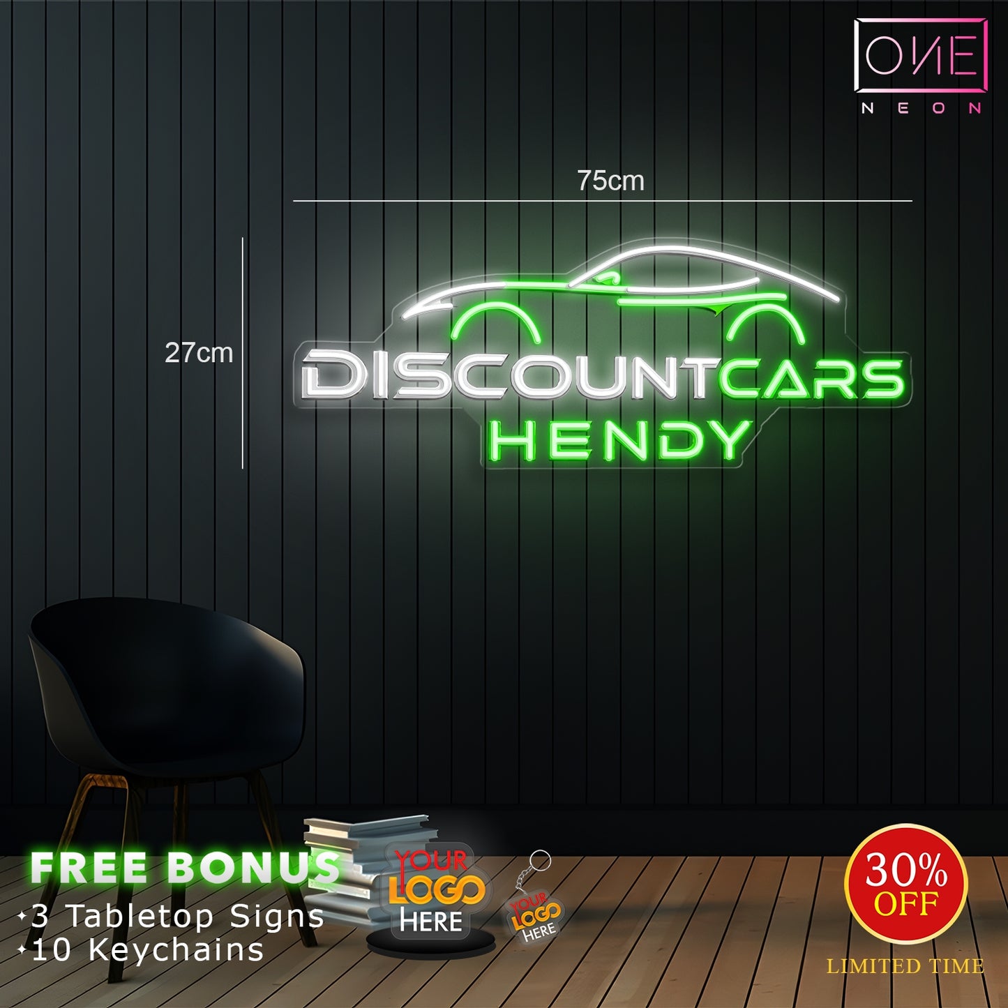 Discountcars Hendy | Led Neon Sign