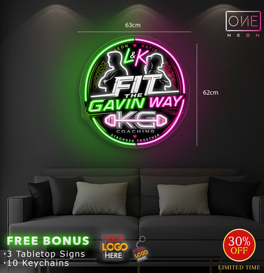 L&K fit the gavin way| Led Neon Sign