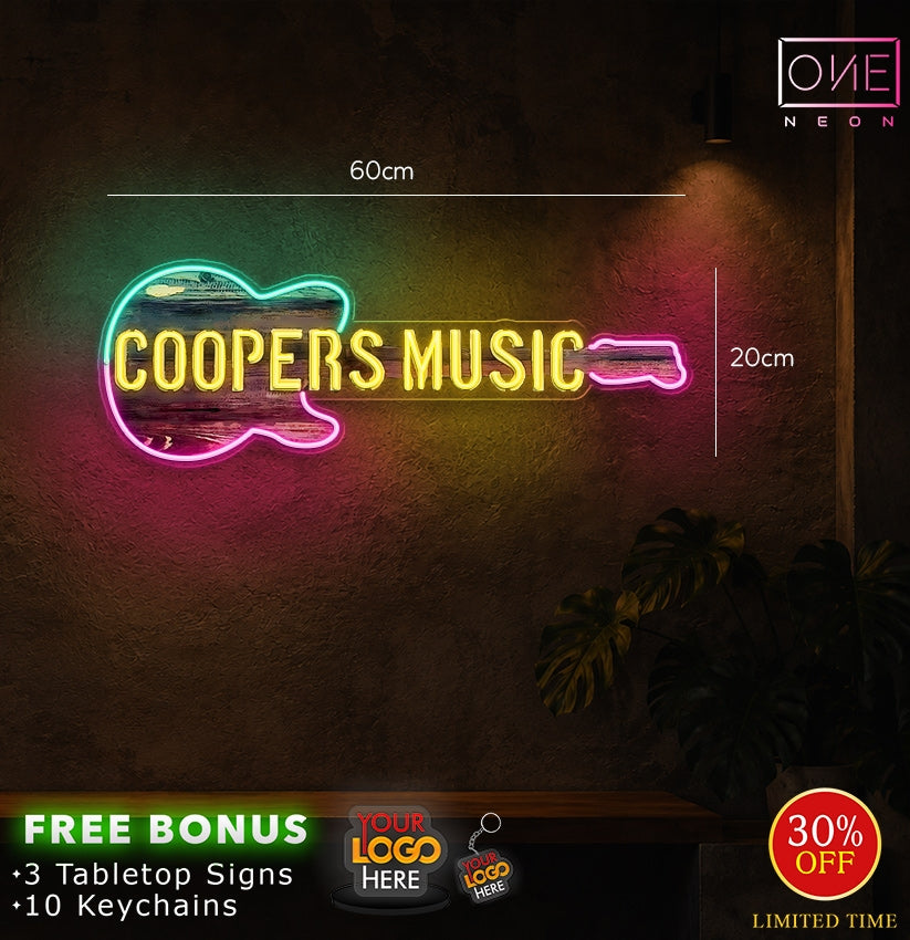Coopers Music | Led Neon Sign