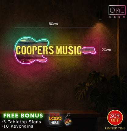 Coopers Music | Led Neon Sign