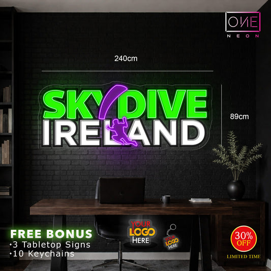 SKYDIVE IRELAND | LED Neon Sign