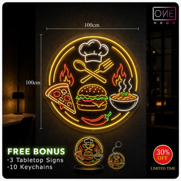 SPICE| LED Neon Sign (2 signs)