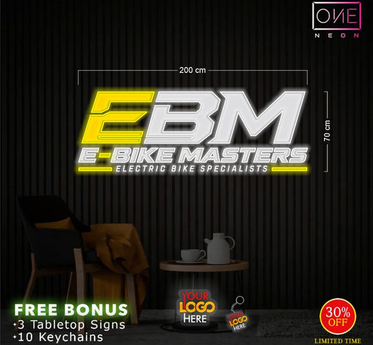 E-BIKE MASTERS | LED Neon Sign (waterproof sign)
