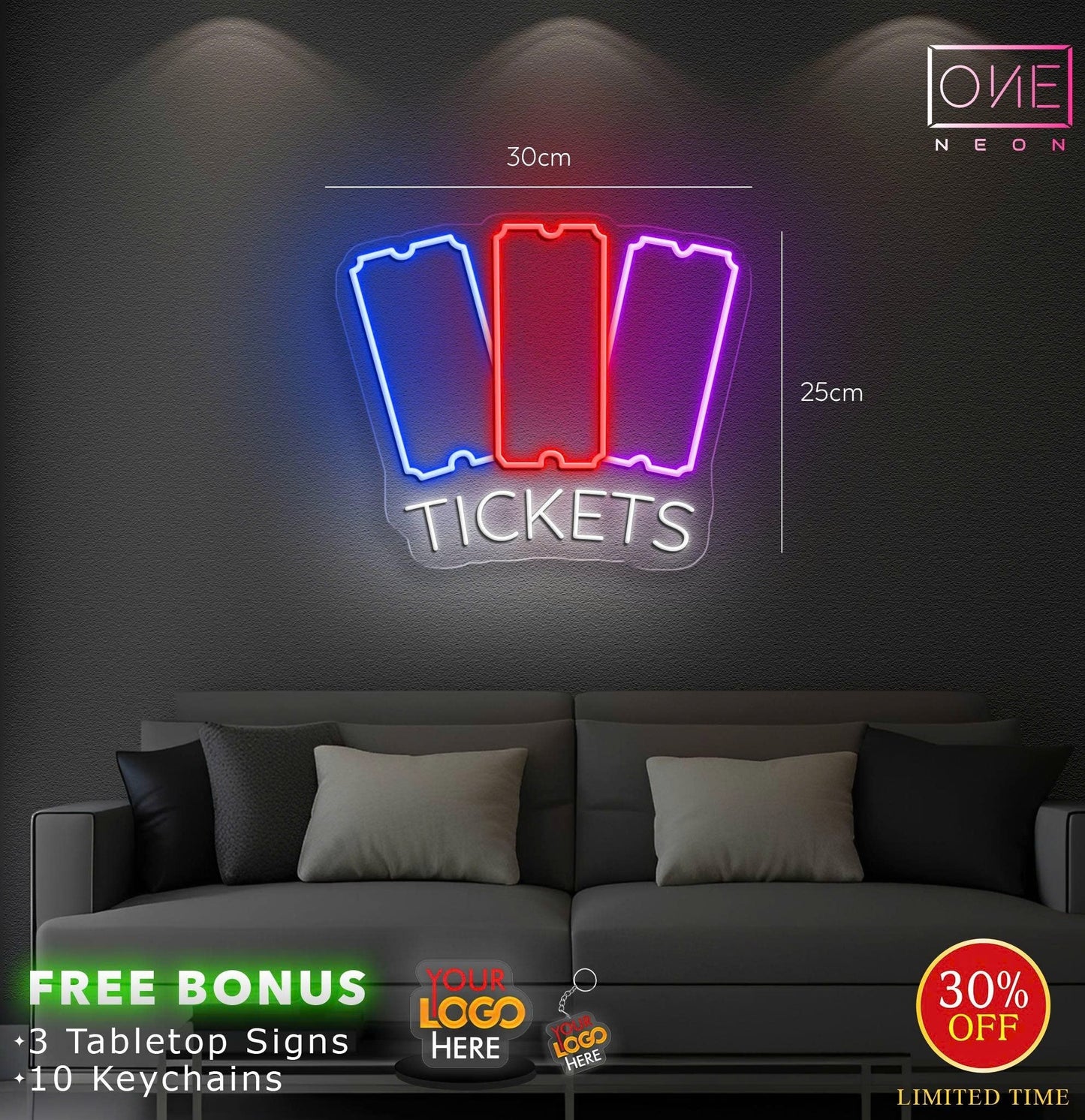 Adam Garrett | LED Neon Sign