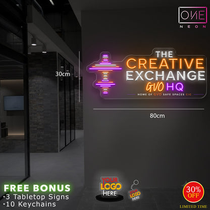 THE CREATIVE EXCHANGE GVO HQ | LED Neon Sign