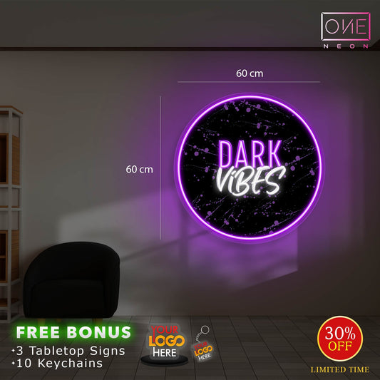 DARK VIBES | LED Neon Sign