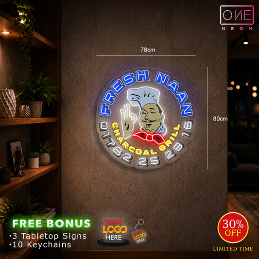 Fresh naan | LED Neon Sign