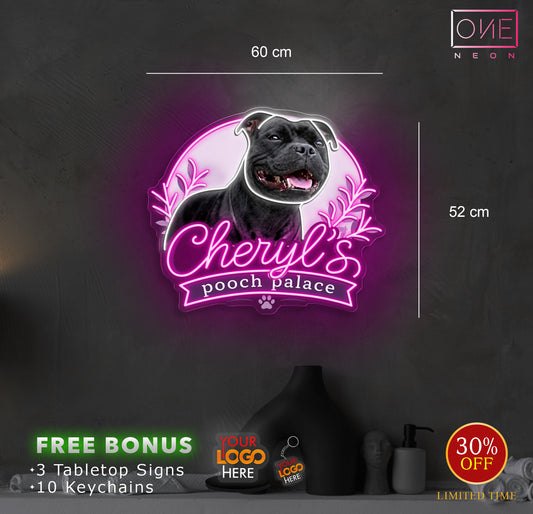 Cheryl’s pooch palace | LED Neon Sign