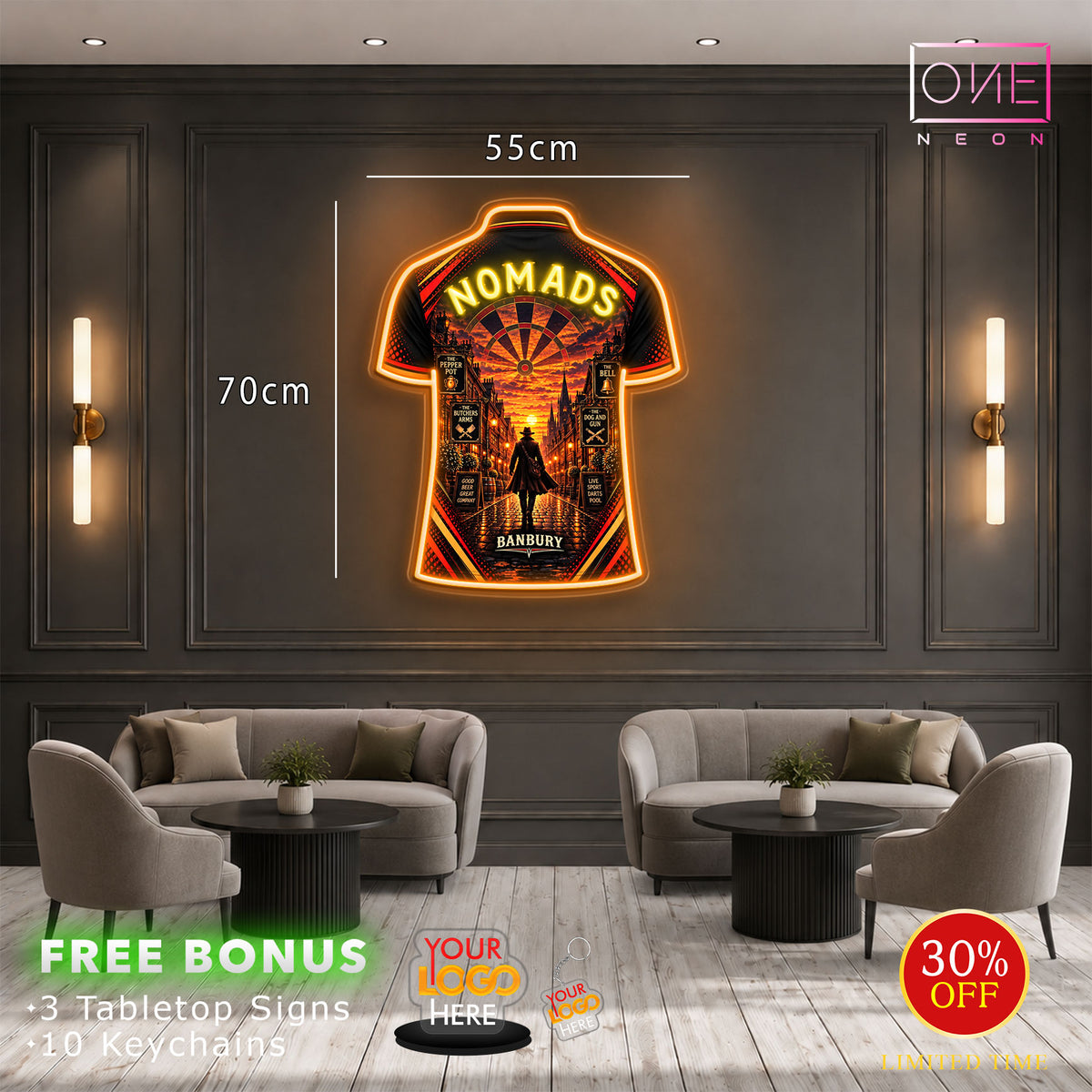 NOMADS | LED Neon Sign