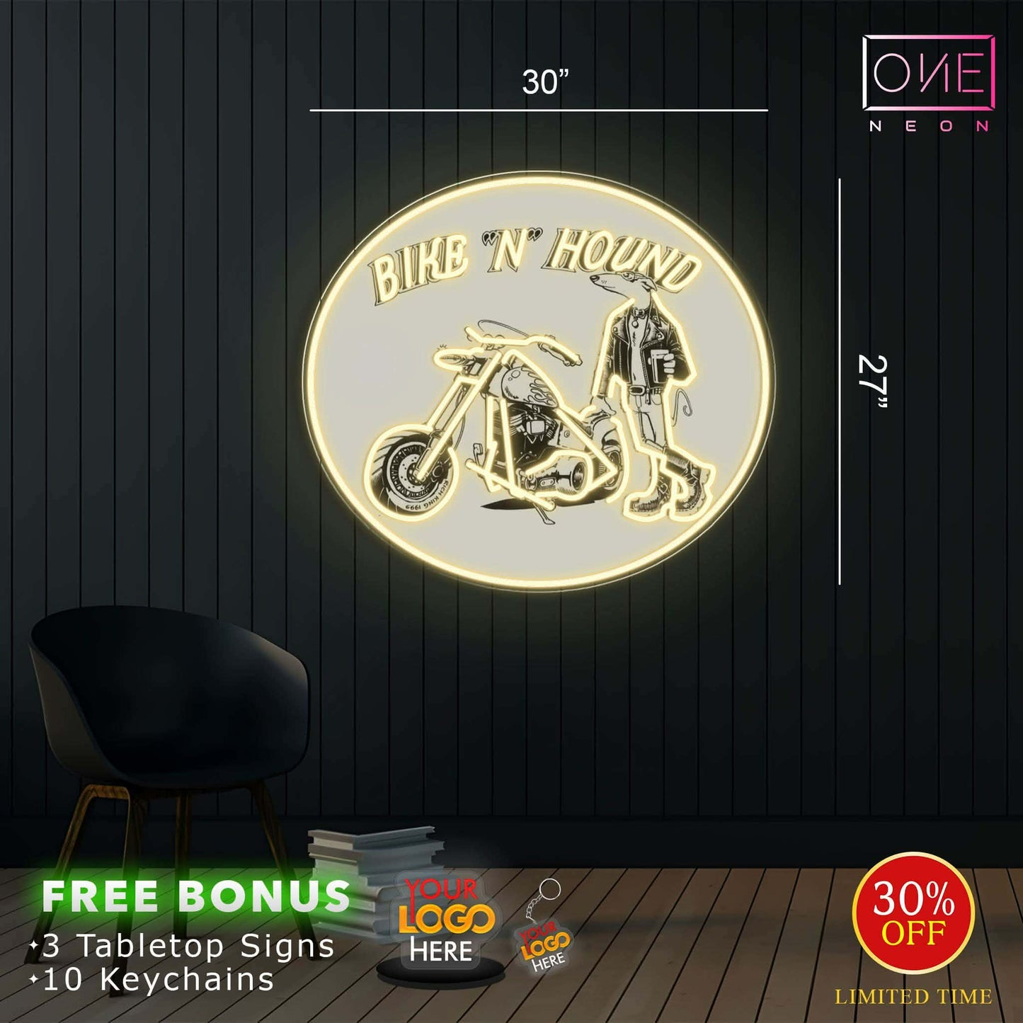 BIKE N HOUND | LED Neon Sign