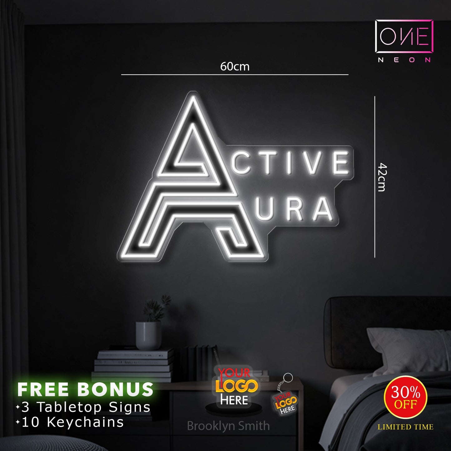 ACTIVE AURA | LED Neon Sign