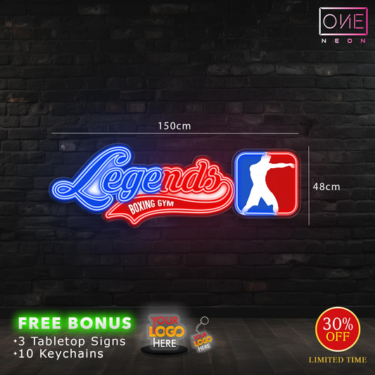 Legend boxing game | LED Neon Sign
