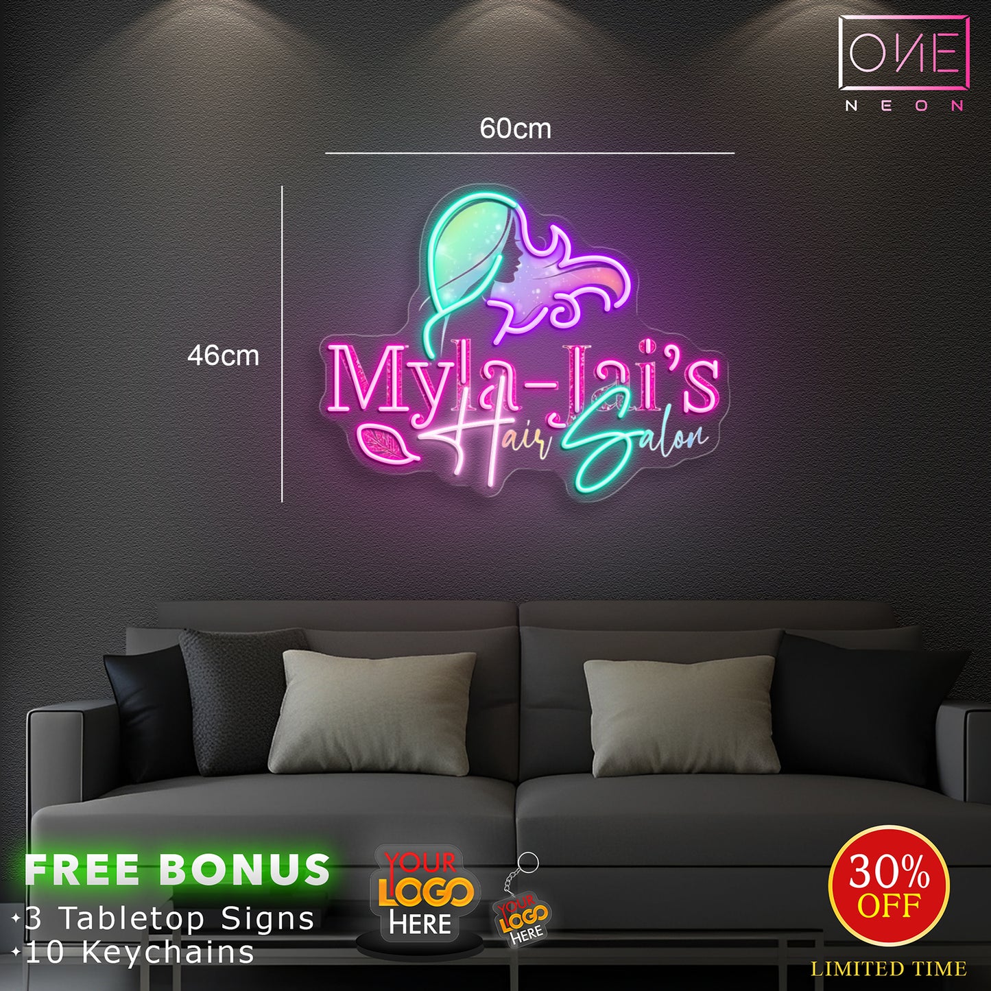 MYLA - JAI'S | LED Neon Sign