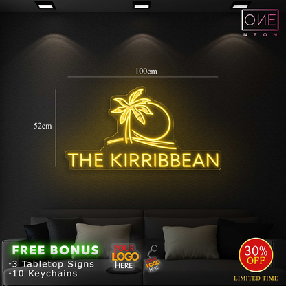 Thekirribbean| LED Neon Sign ( 2 signs)