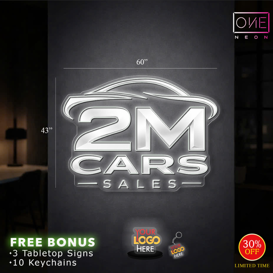 2M CAR | LED Neon Sign
