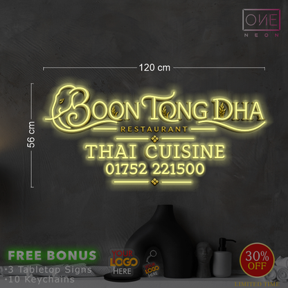 Boon Tong DHA | LED Neon Sign (two signs)