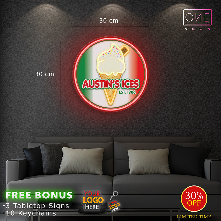 Austin's Ices | LED Neon Sign (Copy)