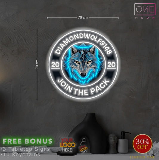 Diamondwolf9148 | LED Neon Sign