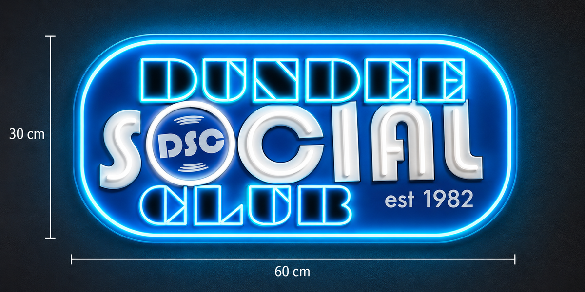 Dundee social club | LED Neon Sign