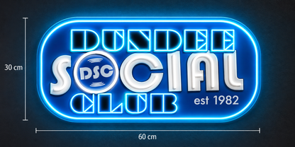 Dundee social club | LED Neon Sign