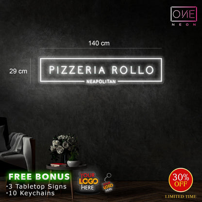 Pizzeria Rollo  | Led Neon Sign