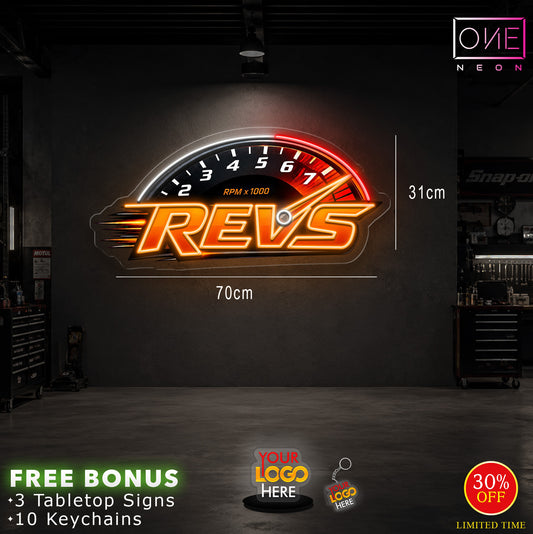 REVS | LED Neon Sign