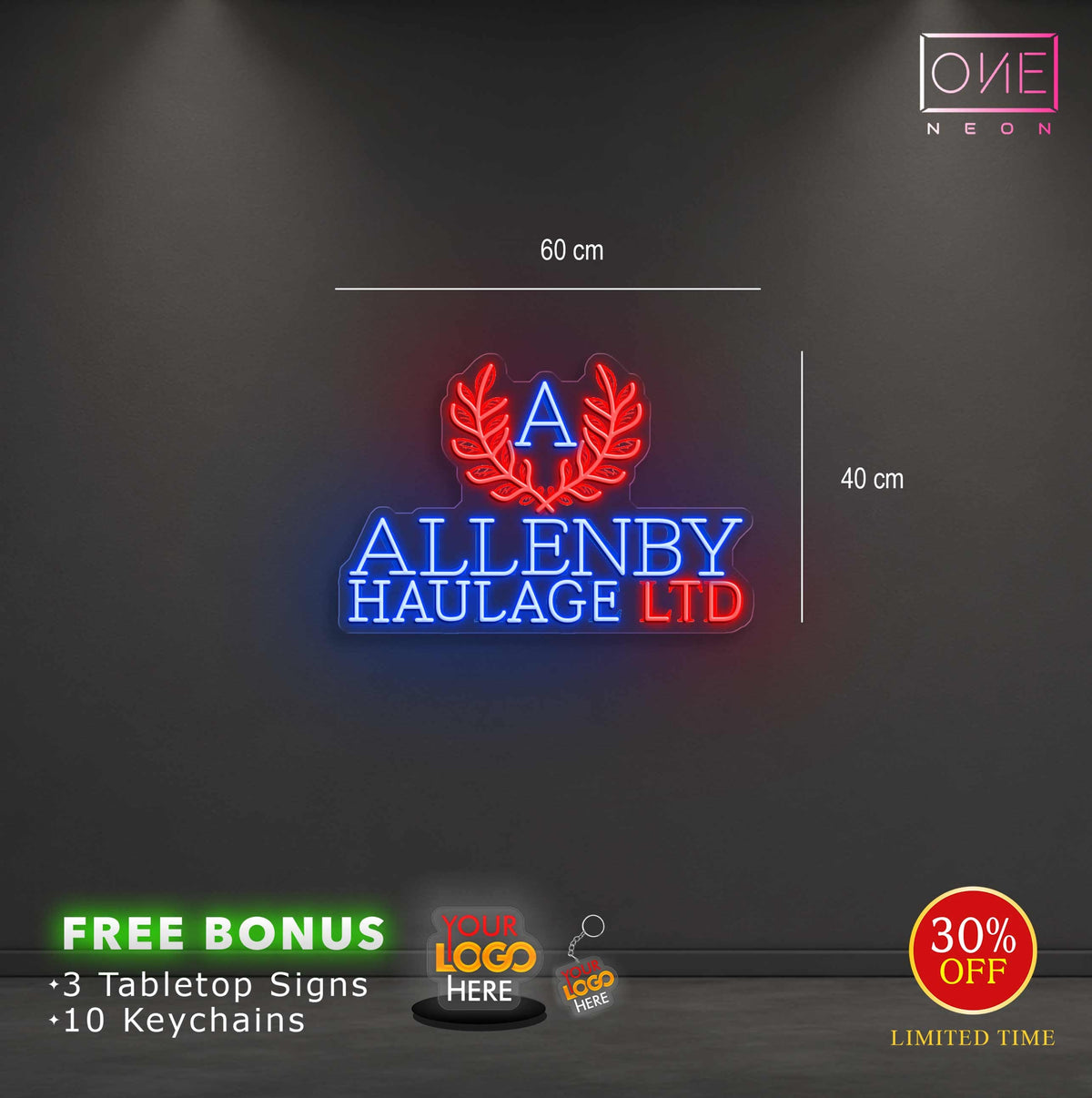 Allenby Haulage LTD | Led Neon Sign