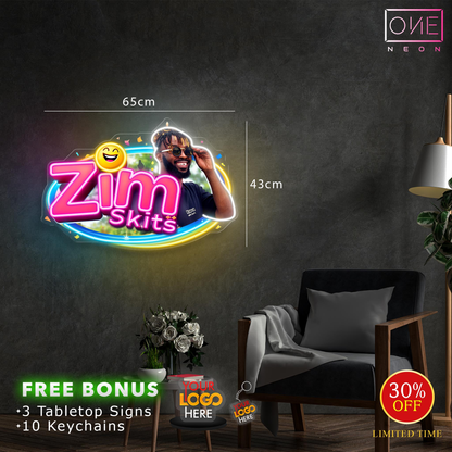 ZIM Skits | Led Neon Sign