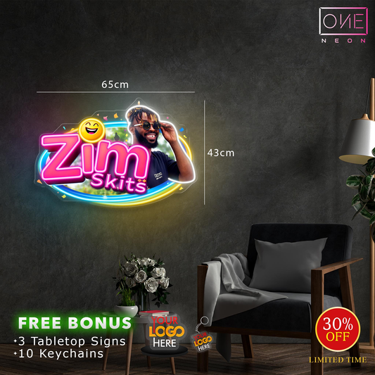 ZIM Skits | Led Neon Sign