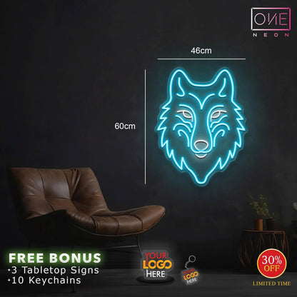 WOLF | LED Neon Sign